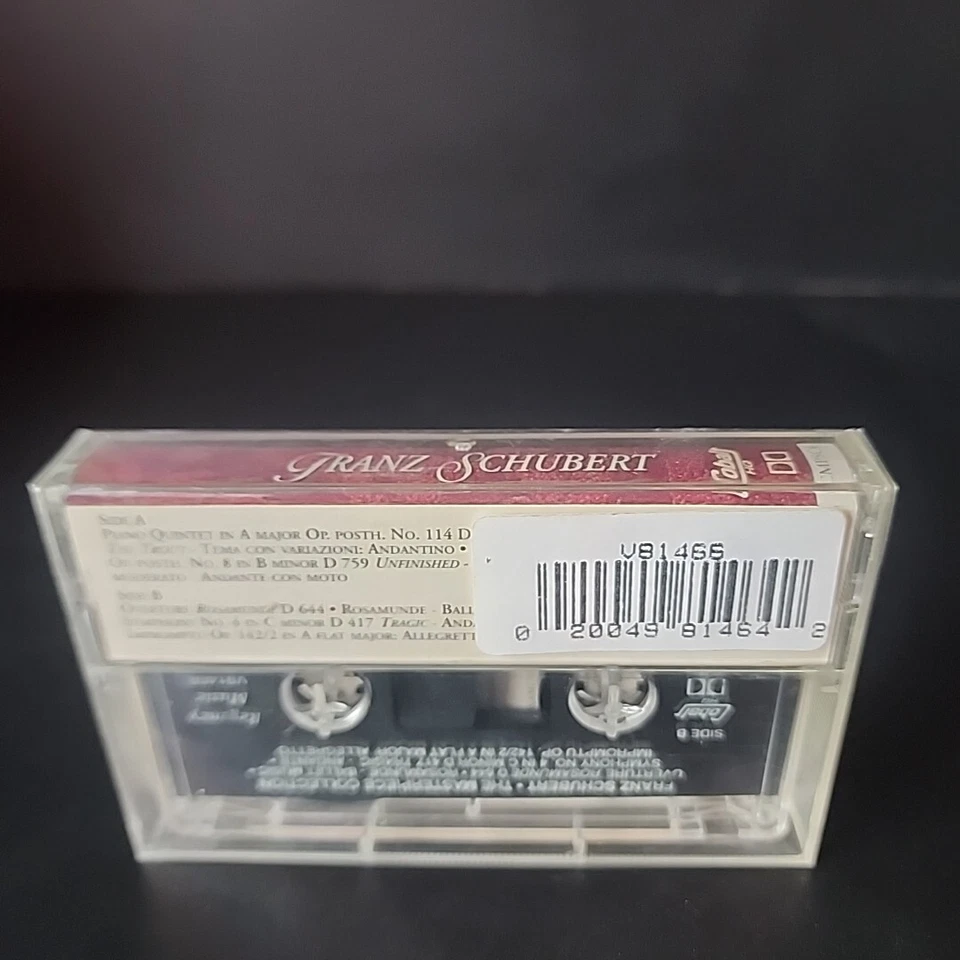 Masterpiece Of Schubert Piano Quintet cassette New Sealed - Image 3 of 3