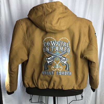 COWGIRL HARDWARE Untamed Fully Loaded Quilted Lined Tan