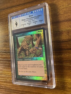 MTG✨MARO FOIL✨7th Edition CGC Quad 9's+ MINT RARE Creature