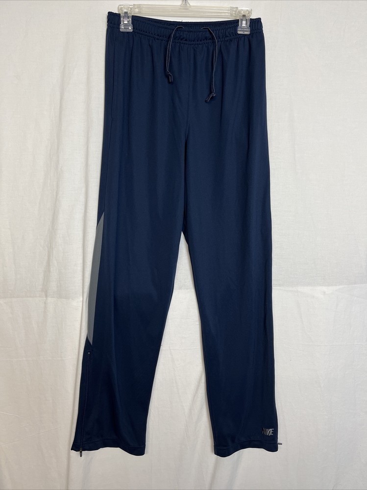 Nike Mens Blue Training Joggers Pull On Pants Size M