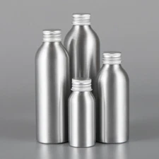 1oz/2oz/4oz/30/60/120ml empty aluminum Bottles,  metal bottle with  Aluminum Lid