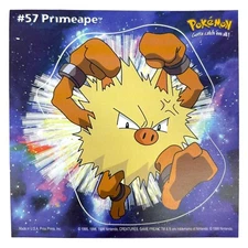 Pokemon Collect 'em Stick-Ups Primeape #57 Large 4” Sticker Priss Prints