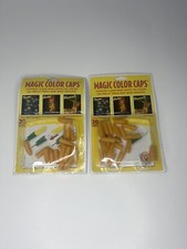 Magic Cap Lot Of 2 Yellow