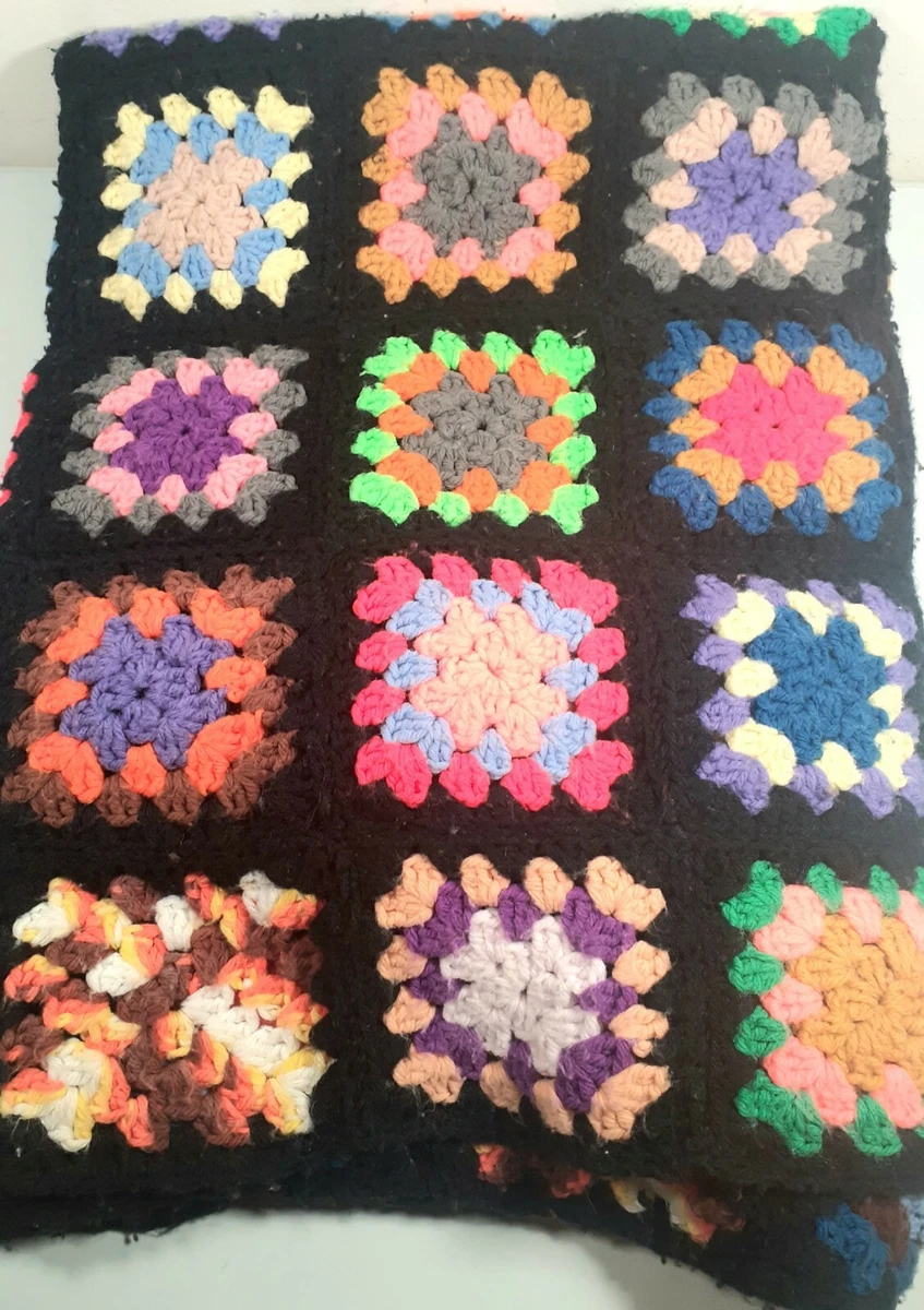 Neon crochet blanket sale