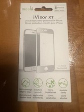 Moshi iVisor XT Tempered Glass Screen Protector for iPhone 6, White New sealed