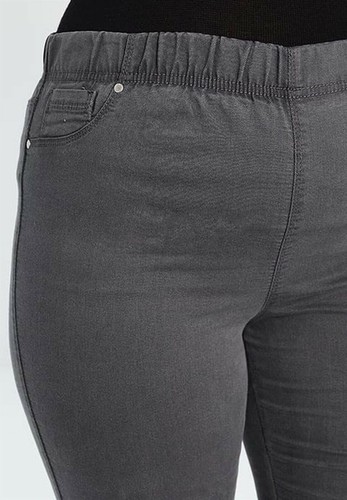 Ex Evans wunderschöne graue Stretch Denim Jegging Jeans Übergröße ❤️LECK❤️ - Bild 6 von 8