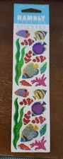 Hambly Studios Prismatic stickers, AQUARIUM, NIP 1 strip
