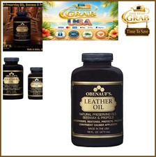 Leather Conditioner Oil 16 oz Beeswax Propolis Boots Jackets Furniture Auto