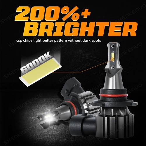 For Nissan Armada 2005-2010 Titan 2004-2015 Combo LED Headlight Fog Bulbs White - Picture 22 of 36