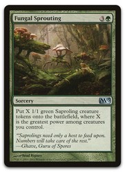 Fungal Sprouting 173/249 Magic 2013 (M13) Uncommon Sorcery