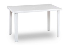 TAVOLO IN POLIPROPILENE 'MARSHALL' bianco  - BICA