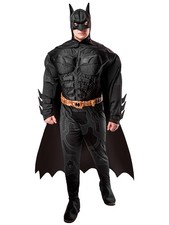 Batman the Dark Knight Muscle Chest Adult Costume - XL 44-50