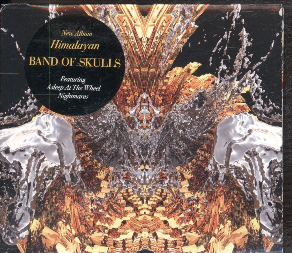 Band of Skulls Himalayan CD USA Ignition 2014 in title-stickered gatefold card