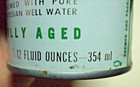 Bohemian Bock Beer Can SS Steel Bottom Opened Green White Color — photo 6
