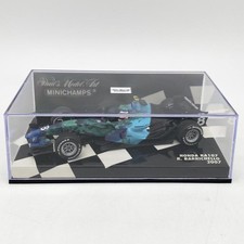 Opened 1/43 Honda RA107 Rubens Barrichello 2007 #8 Earth Color MINICHAMPS