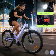 Elektrofahrrad 250W 36V 13AH E-Bike 25KM/H 7 Gänge Fahrrad 26 Zoll …