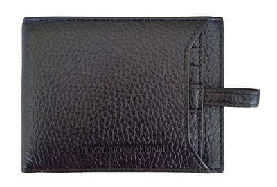 EMPORIO ARMANI men's wallet in eco-leather Y4R283 Y0683 80001 black