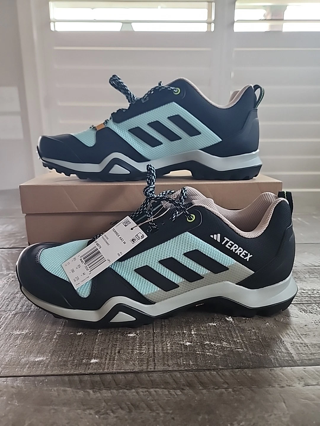 Adidas Terrex AX3 Women's 11/Mens 9.5 Hiking Shoes New In Box