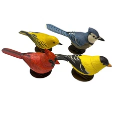 Breezy Singers Lot of 4 - Takara 2004 Animatronic Birds - Tested & Working