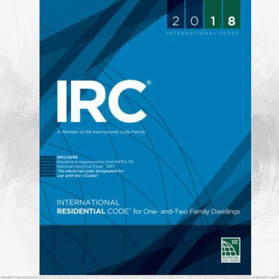International Residential Code Paperback IRC 2018