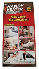 Handy Heater Turbo 800 Wall-Outlet Space Heater Small Size Big Heat.