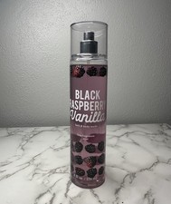 Bath  Body Works BLACK RASPBERRY VANILLA Fine Fragrance Mist 8oz Spray NEW Rare