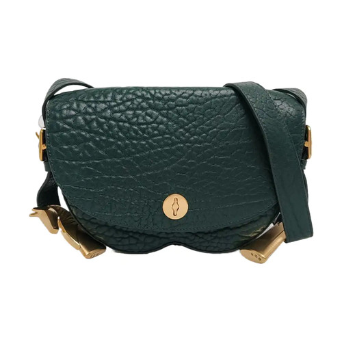 BURBERRY Crossbody bags Leather Green Free Shipping | Duties Paid