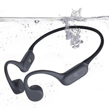 Bone Conduction Headphones IPX8 Waterproof Swimming Headphones Open Ear Headp...