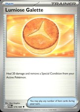 Lumiose Galette 078/088 ME03 Perfect Order U NM English Pokémon