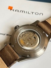 Hamilton Khaki Field Titanium Auto H70545550 42mm Black Dial Men's Watch 7