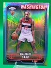 2024 Topps Chrome Basketball Aqua Refractor Alexandre Sarr #136