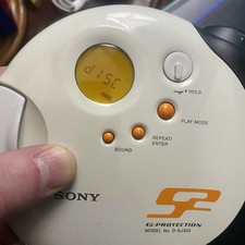 Sony Walkman D-SJ303 S2 Sports Portable CD Player G-Protection/ brought new