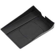 RHD Black Silicone Wireless Charger Pad Cover For Kia EV9 2024-2025