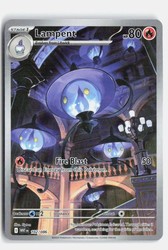 Lampent 102/086 White Flare Illustration Rare Holo
