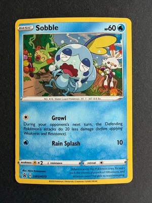Sobble Swsh073 Swsh: Schwert & Schild Promo Karten Holo - Englisch