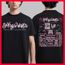Sick New World Festival 2026 Lineup In Las Vegas NV On April 25 2026 T-Shirt
