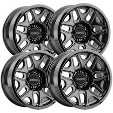 Set Of 4 Method Mr322 20x10 6x5.5 -18mm Gloss Black Wheels Rims