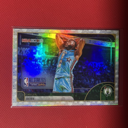 2025-26 Topps NBA Hoops Jaylen Brown All-Star Foil #271 - Picture 2 of 6