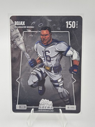 2025 Bo Jackson Battle Arena BoJax PSA Magazine Baseball Promo #P-8 Steel 150