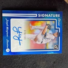 2017 Donruss Signature Series Autograph Blue /199 #SS-JM Joe Musgrove RC