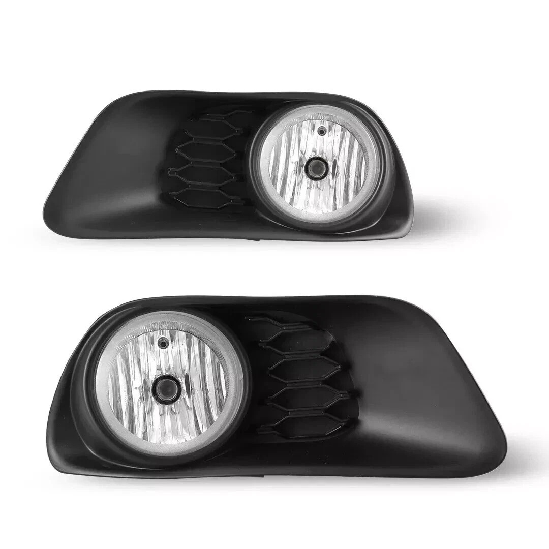 Front Lower Grille & Fog Light Pair For 2011-2020 Dodge Grand Caravan thumbnail 4