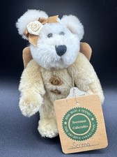 Vintage Boyds Bears Brown  Serena Goodnight Angel  6  Ornament Jointed w/Tags