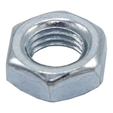 Parker L073800100 Jam Nut, Steel, 3/8" L
