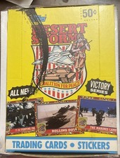Desert Storm Trading Cards & Stickers 36ct Full Box Victory Series 1991