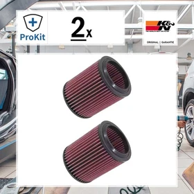 2x ORIGINAL® K&n Filters E-0775 Luftfilter passend für Audi A8 D3 A8 D2