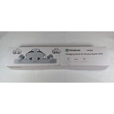 Smatree VR200 Charging Dock for Oculus Quest 3 3S VR Headset and Controllers Wht