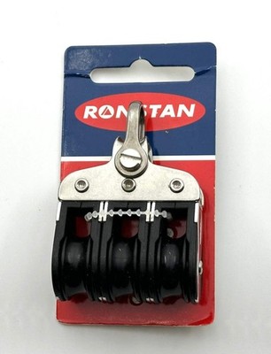 Ronstan Series 20 Triple Ball Bearing Block 2-Axis Shackle RF20302   Dinghy Vang