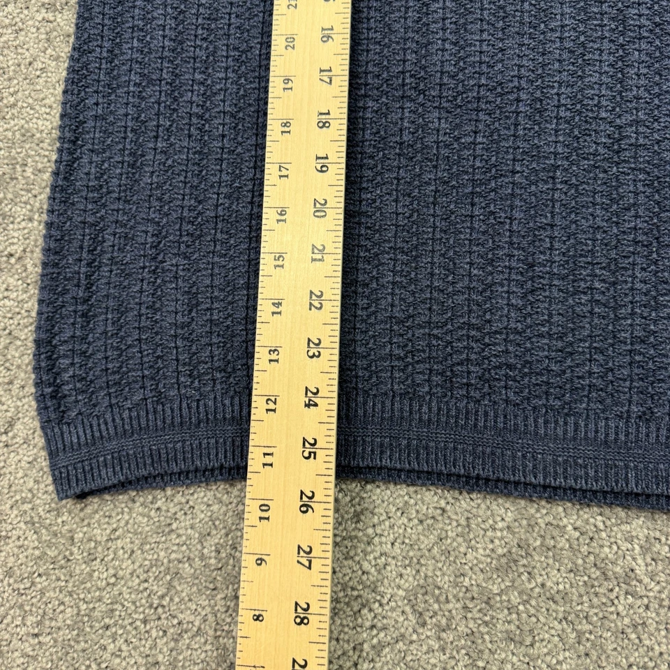 Vtg Consensus Sportswear Sweater Mens Large Blue Long Sleeve Crewneck Knit City - Image 4 of 4