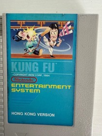 Kung Fu Nintendo Nes Spiel OVP mit Handbuch Hong Kong Version NTSC gereinigt & getestet