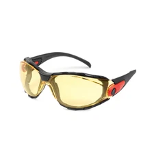 Delta Plus GG-40A-AF Go-Specs Safety Glasses Black/Orange Amber Anti-Fog Lens